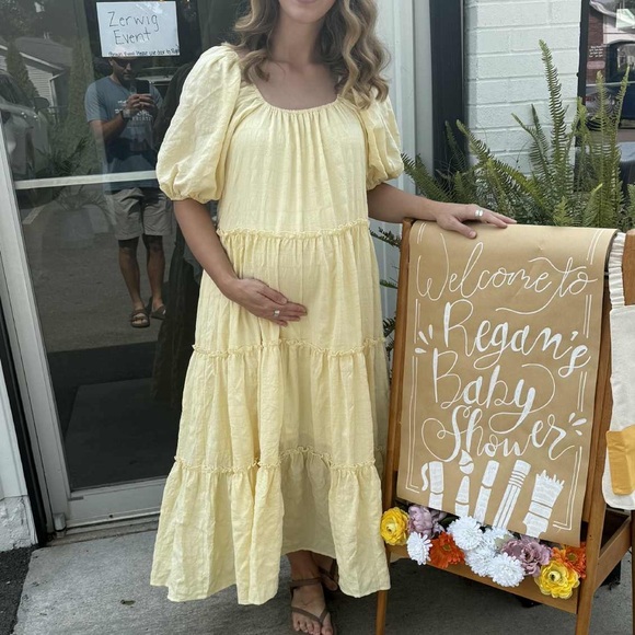 Exclusive Butter Yellow Daymaker Maxi Dress, Small - Picture 4 of 5